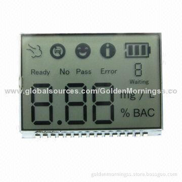 7-segment Custom LCD Display Module, TN Positive